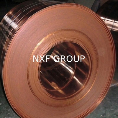 NXF ASTM B280/EN12735/JISH3300 C11000 C12200  Outside Diameter 0.1-1400mm Thickness 0.06-1.5mm Copper Strip
