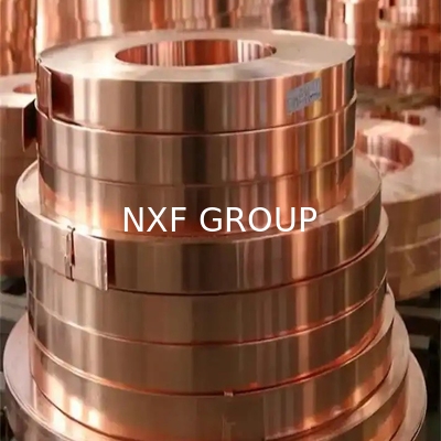 NXF ASTM B280/EN12735/JISH3300 C11000 C12200  Outside Diameter 0.1-1400mm Thickness 0.06-1.5mm Copper Strip