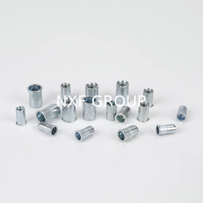NXF S235JR/A105JRB/DINST37-2/JISSS400/ASTMA283C Diameter M3 Length 9MM Willow Nut Flat Head Vertical Grain Nuts