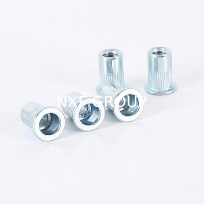 NXF S235JR/A105JRB/DINST37-2/JISSS400/ASTMA283C Diameter M3 Length 9MM Willow Nut Flat Head Vertical Grain Nuts
