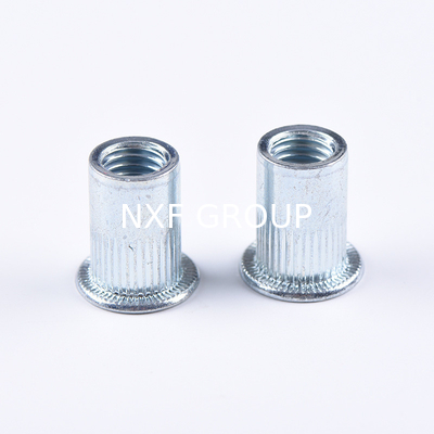 NXF S235JR/A105JRB/DINST37-2/JISSS400/ASTMA283C Diameter M3 Length 9MM Willow Nut Flat Head Vertical Grain Nuts