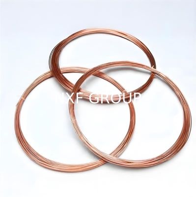 NXF ASTM B360/GB/T 1531-2009 C11000 C12200  Outside Diameter 1.6-6.1mm Inner Diameter 0.5-5mm Capillary Copper Tube