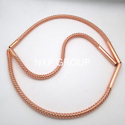 NXF ASTM B280/EN12735/JISH3300 C11000 C12200  Diameter 7.94-25.4mm Thickness 0.2-0.7mm Length 100m Integrated Corrugated Tube