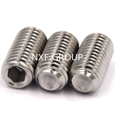 NXF ASTM DIN JIS 316Ti/0Cr18Ni12Mo2Ti  M6 12mm Stainless Steel 316Ti Hexagon Socket Screw Headless Machine Screw