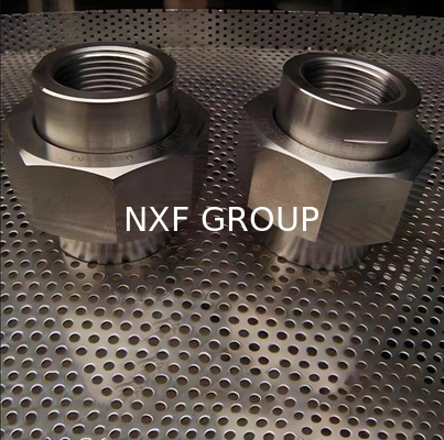 NXF ASTM B127 MONEL 400 Alloy/UNS N04400 DN15-1200 Class 150-2500 Nickel Alloy 400 Forging Socket Welding & Threaded Union