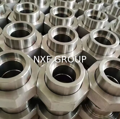 NXF ASTM B127 MONEL 400 Alloy/UNS N04400 DN15-1200 Class 150-2500 Nickel Alloy 400 Forging Socket Welding & Threaded Union