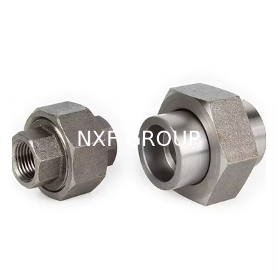 NXF ASTM B127 MONEL 400 Alloy/UNS N04400 DN15-1200 Class 150-2500 Nickel Alloy 400 Forging Socket Welding & Threaded Union