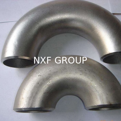 NXF ASTM JIS EN 316Ti/0Cr18Ni12Mo2Ti  DN15-1200 SCH10-XXS Stainless Steel 316Ti BW Forging High Pressure 180° Butt Welding Elbow