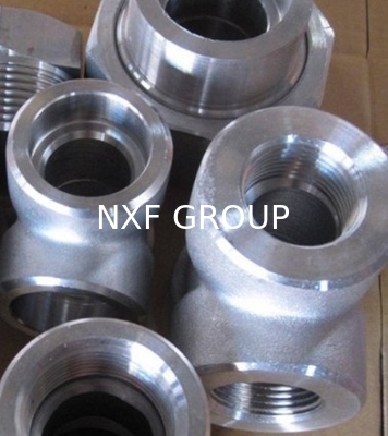 NXF UNS S31008 ASTM A403 310S/0Cr25Ni20/1.4845 DN6-100 Class3000-9000 310S Stainless Steel Threaded 45° Elbow