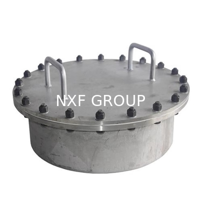 NXF Galvanized Carbon Steel Quick Opening Circular Manhole Cover Drain Hole Cover Stainless Steel Industrial Manhole