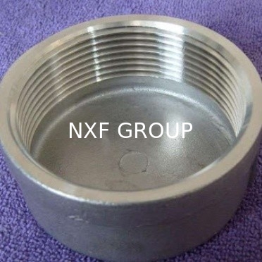 NXF UNS S31008 ASTM A403 310S/0Cr25Ni20/1.4845 DN6-100 Class3000-9000 High Pressure Stainless Steel Threaded Cap