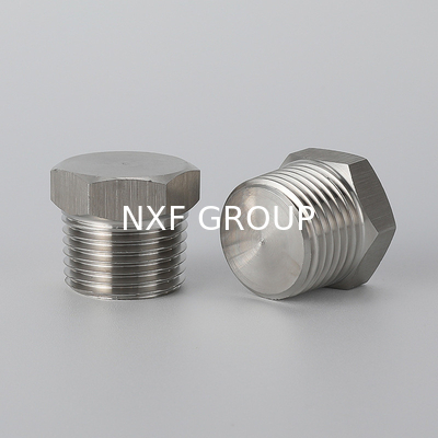 NXF UNS S31008 ASTM A403 310S/0Cr25Ni20/1.4845 DN6-100 Class3000-9000 310S SS THD Square/Hex Head Plug and Round Head Bushing