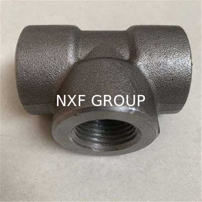 NXF JIS EN ASTM B127 MONEL 400 Alloy/UNS N04400 DN15-1200 Class 150-6000 Nickel Alloy 400 Forging Threaded Tee