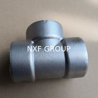 NXF JIS EN ASTM B127 MONEL 400 Alloy/UNS N04400 DN15-1200 Class 150-6000 Nickel Alloy 400 Forging Threaded Tee