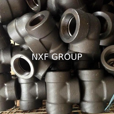 NXF JIS EN ASTM B127 MONEL 400 Alloy/UNS N04400 DN15-1200 Class 150-6000 Nickel Alloy 400 Forging Threaded Tee