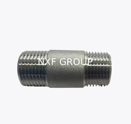 NXF UNS S31008 ASTM A403 310S/0Cr25Ni20/1.4845 DN6-100 Class3000-9000 High Pressure 310S Stainless Steel Threaded Nipple