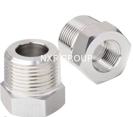 NXF UNS S31008 ASTM A403 310S/0Cr25Ni20/1.4845 DN6-100 Class3000-9000 310S High Pressure Stainless Steel Threaded Bushing