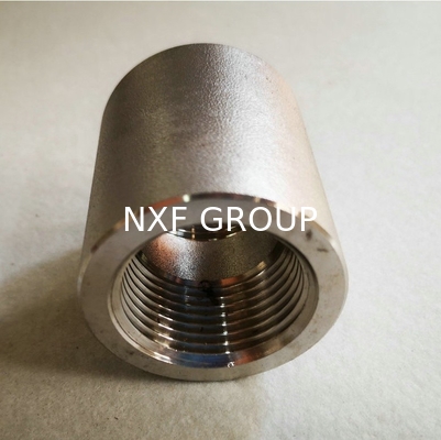 NXF ASTM B127 MONEL 400 Alloy/UNS N04400 DN15-1200 Class 3000/6000  Nickel Alloy 400 Thd Fitting Inner Threaded Coupling