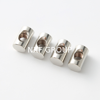 NXF ASTM A240 316Ti/0Cr18Ni12Mo2Ti M2 35mm Stainless Steel 316Ti Dowel Nut Hammer Nut Cylindrical Pin Nut