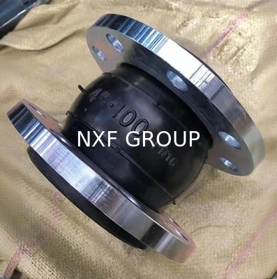 NXF ASTM B127  DN15-1200  Class 150-2500 High Pressure 10-16kg/m² Maximum Temperature 150℃ Single Ball Rubber Joint
