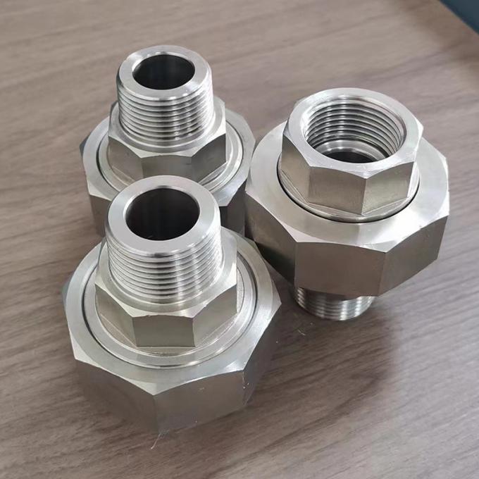 latest company news about NXF THD Pipe Fittings DN 6-80 Class 3000-9000 ASTM B637,AMS 5383 Alloy G-30/2.4603/UNS N06030 Threaded Union  3