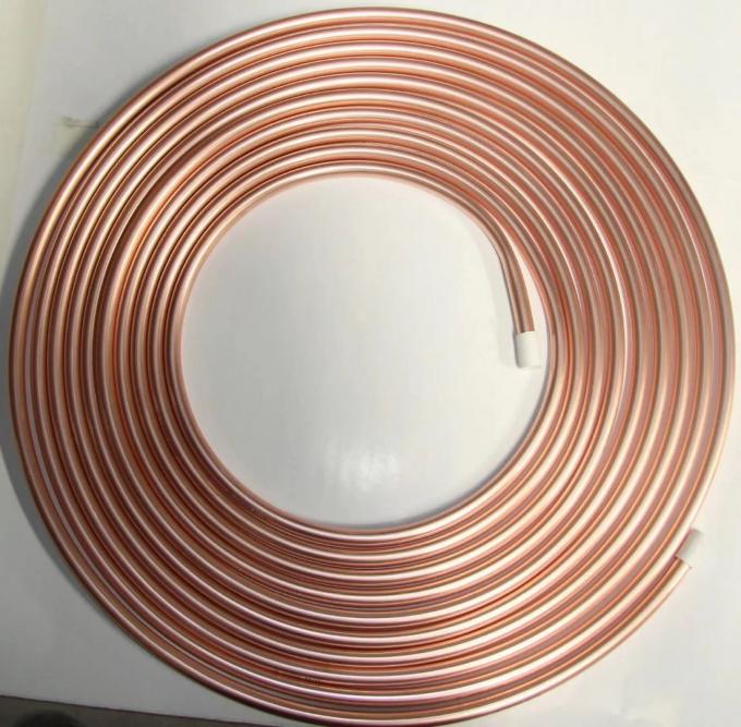 latest company news about NXF Air Conditioner Pancake Copper Tube Customizable OD 3.6mm-28.58mm Thickness 0.28mm-1.2mm Alloy Copper Plain Tube Coil  1