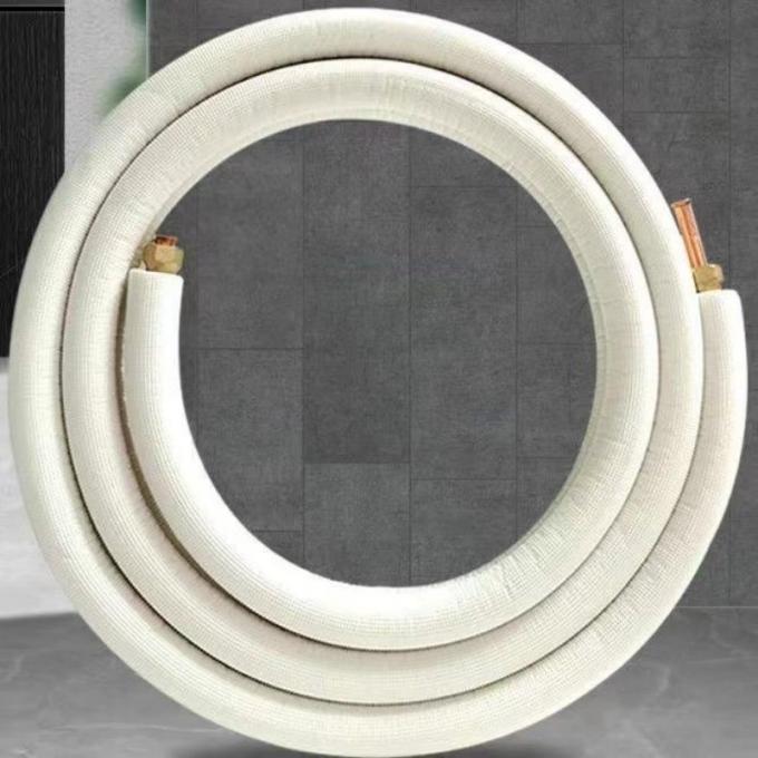 latest company news about NXF Air Conditioner Insulation Pipe Customizable OD 6.3mm-22mm Wall Thickness 0.4mm-15mm Insulated Copper Tube  3