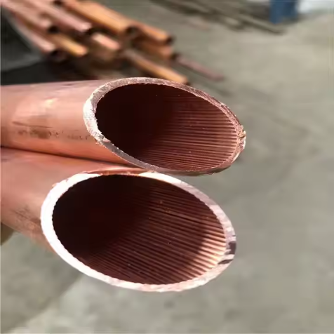 latest company news about NXF GB/T 17791 Air Conditioner Heat Exchangers OD 4mm-16.5mm Wall Thickness 0.2mm-0.7mm IGT Copper Inner Grooved Tube  3