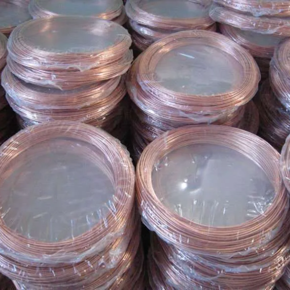 latest company news about NXF Air Conditioner Fittings GB/T 1531-2009,ASTM B360 Coil Weight 5-30KG OD 1.6mm-6.1mm Copper Capillary Tube  3