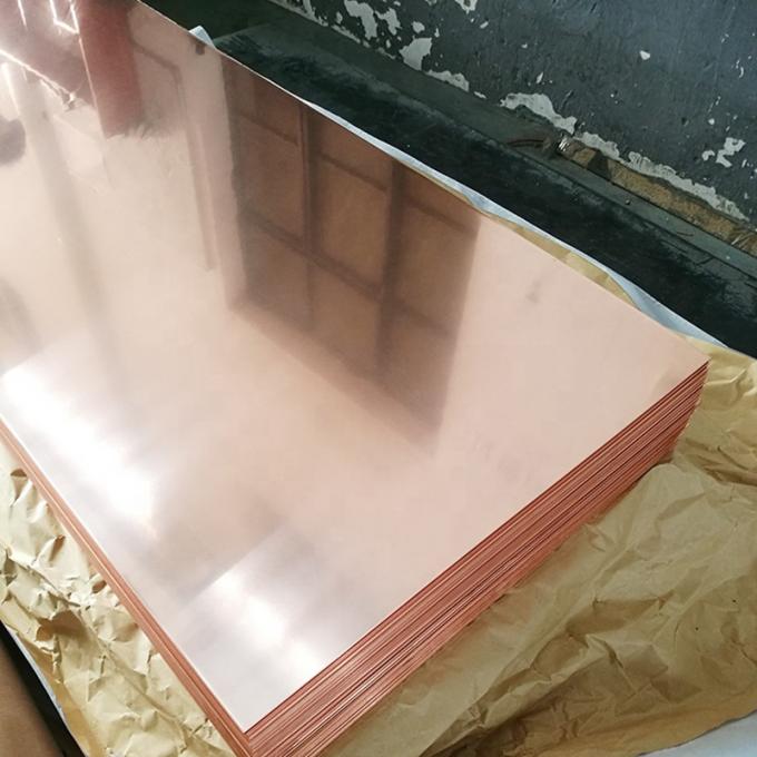 latest company news about NXF Wholesale Factory Supply Cutting Sheet Plate Customizable Width 0.1-2m Thickness 0.1-200mm Copper Plate  2