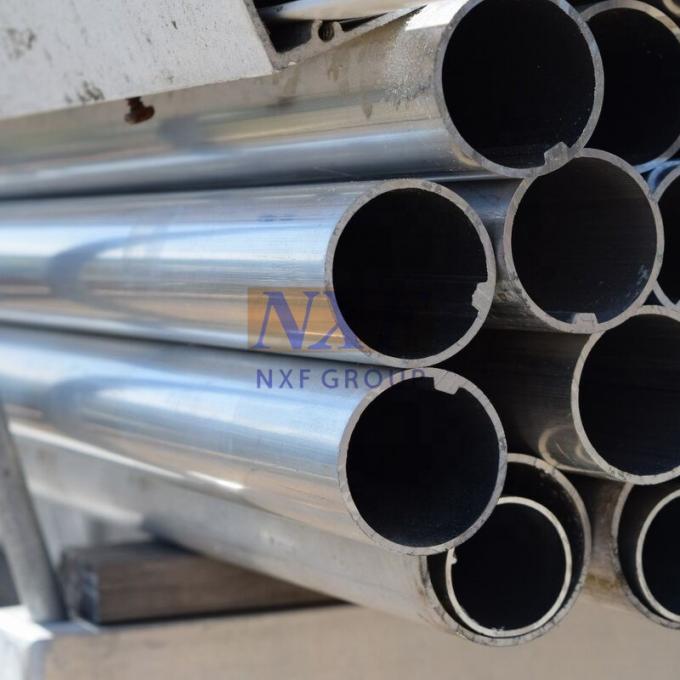 latest company news about NXF Supplier Aluminum Profiles GB/T3190,GB/T6893 Customized DN 15-600 Length 1-12m Round Alloy Aluminum Tube  2